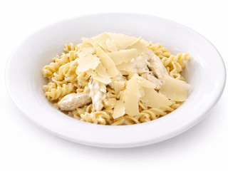 Bezlepkové Fusilli con Pollo e Formaggi