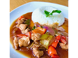Kuřecí WOK s jasmínovou rýží