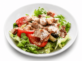 Insalata con Lombata di Maiale