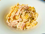 Tagliatelle al Prosciutto Cotto e Parmigiano