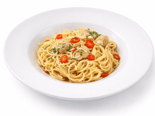 Bezlepkové Spaghetti Aglio Olio e Peperoncino