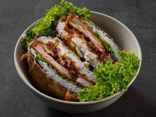 Sushi Burger Kurczak Panko