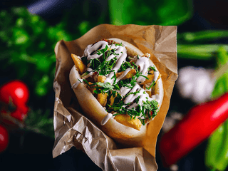 Falafel boy sendvič