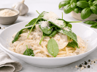 Pollo e spinaci