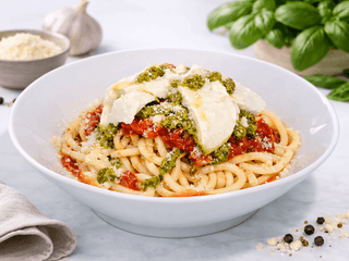 Spaghetti tricolore