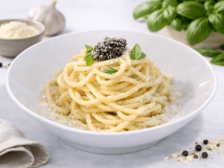 Spaghetti tartufo