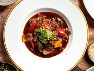 Phad Prik Thai Dum 🌶️🌶️