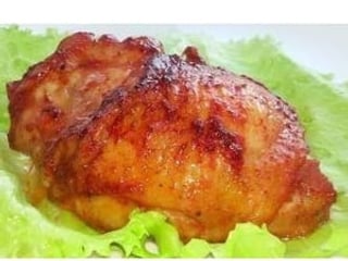 Рулет з курки та яблуком