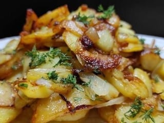 Картопля смажена з цибулею
