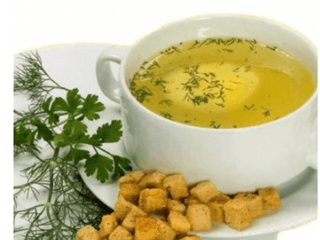 Бульон з філе курки