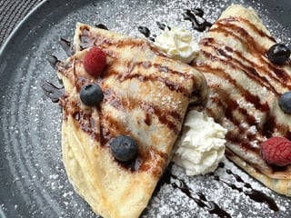 Palačinky s nutellou a banánem 