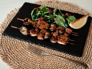 Кусіякі (шашлички з морепродуктів)