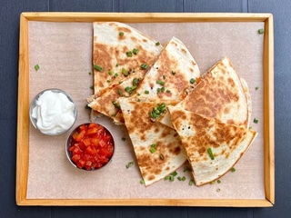 BLUE CHEESE QUESADILLA
