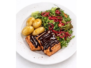 Żeberka zapiekane w sosie BBQ