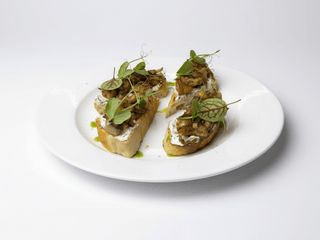 Bruschetta  grzybowa 	