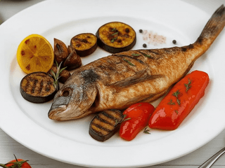 Dorada z cytryną i macierzanką