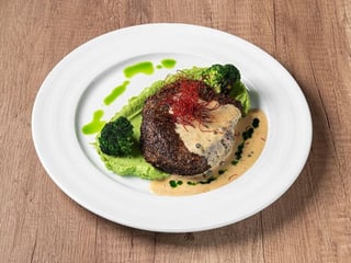Pepper "Steak" di maiale (Пеппер стейк зі свинини)