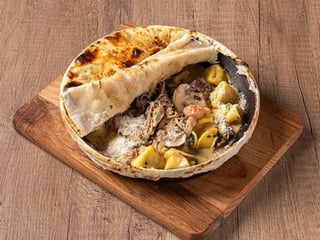 Orecchiette "Tana del coniglio" (Орікьетте "Кроляча нора")