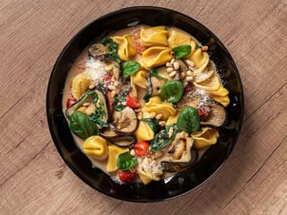 "Orecchiette  melanzane " ("Орікєтте з баклажаном")
