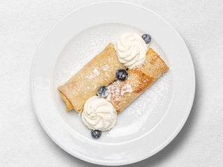 Palacinky s ovocným džemom