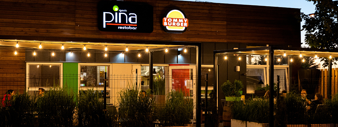 Pina & Tommyburger - Dostawa, Odbiór osobisty, Rezerwacje - Menu