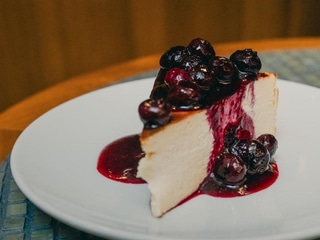Goat cheesecake
