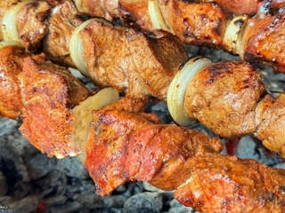 Шашлик зі свинини