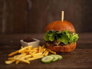 Sýrový burger