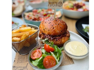 Korean Fried Chicken Burger