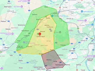 MAPA ROZVOZU