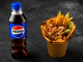 Стакан з куркою + Pepsi 0.5л.