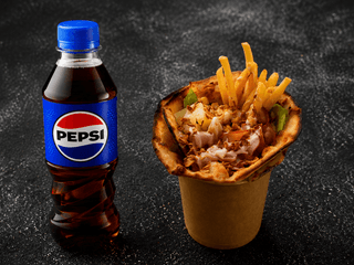 Стакан мікс + Pepsi 0.5л.