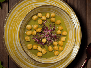 KREM Z ZIELONEGO GROSZKU