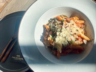 Penne Rigatte e Spinati