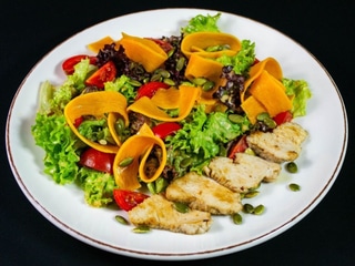 З індичкою та гарбузом