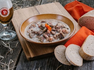 Bravčové srdcia na slanine