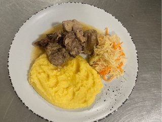 Смаженина з кулешею