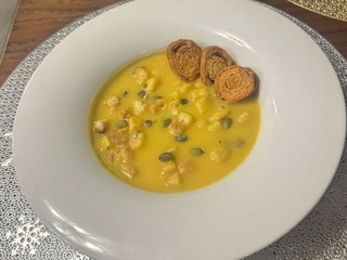 Гарбузовий суп пюре 