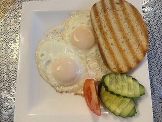 Яйця смажені