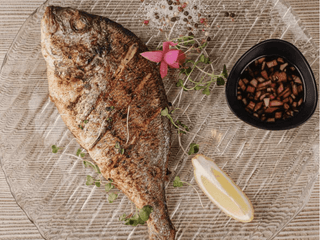 Дорадо на грилі