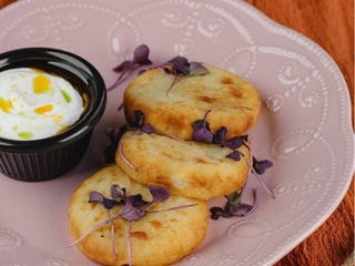 Картопляні зрази з олениною