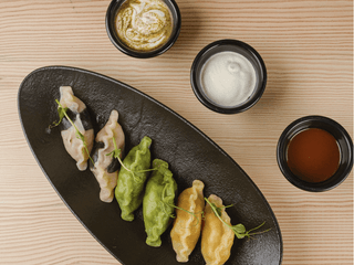 Асорті м'ясних вареників