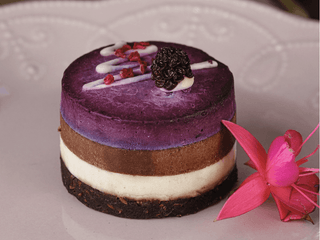 RAW - десерт Смородина-ваніль-шоколад