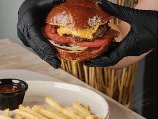 Бургер з телятиною