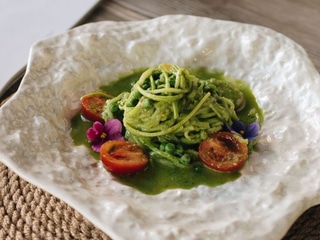 Паста з кабачка з соусом Песто