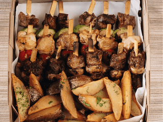 Бокс м'ясний шашличків (за попереднім замовленням)