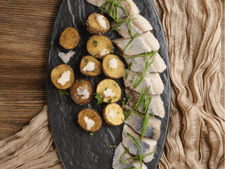 Оселедець з картоплею