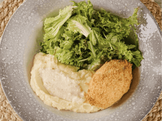 Котлета по-Принадівськи з картопляним пюре