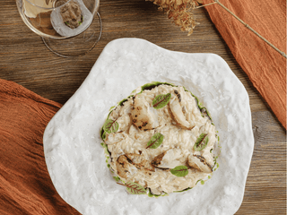 Паста орзо з топінамбуром