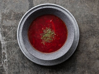 Борщ з грибами